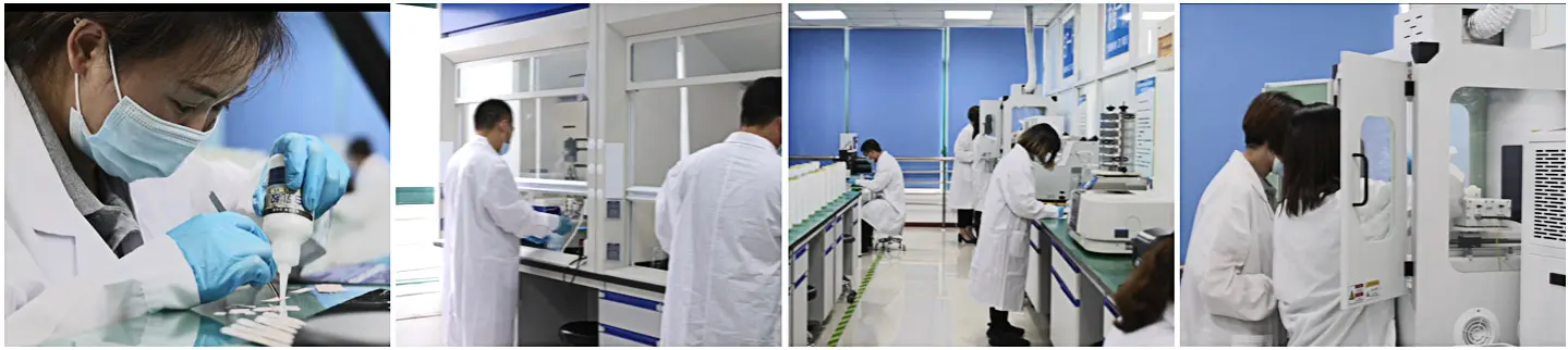 Materials research and laboratory team